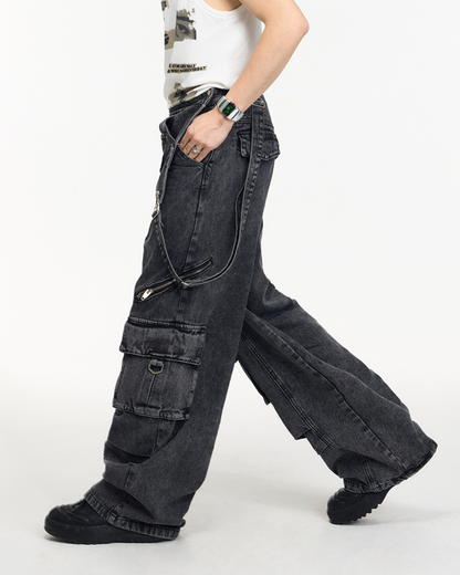 Unisex Denim Pants Overall PPS0031