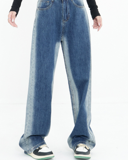 Gradient Washed Denim Pants KNS0022