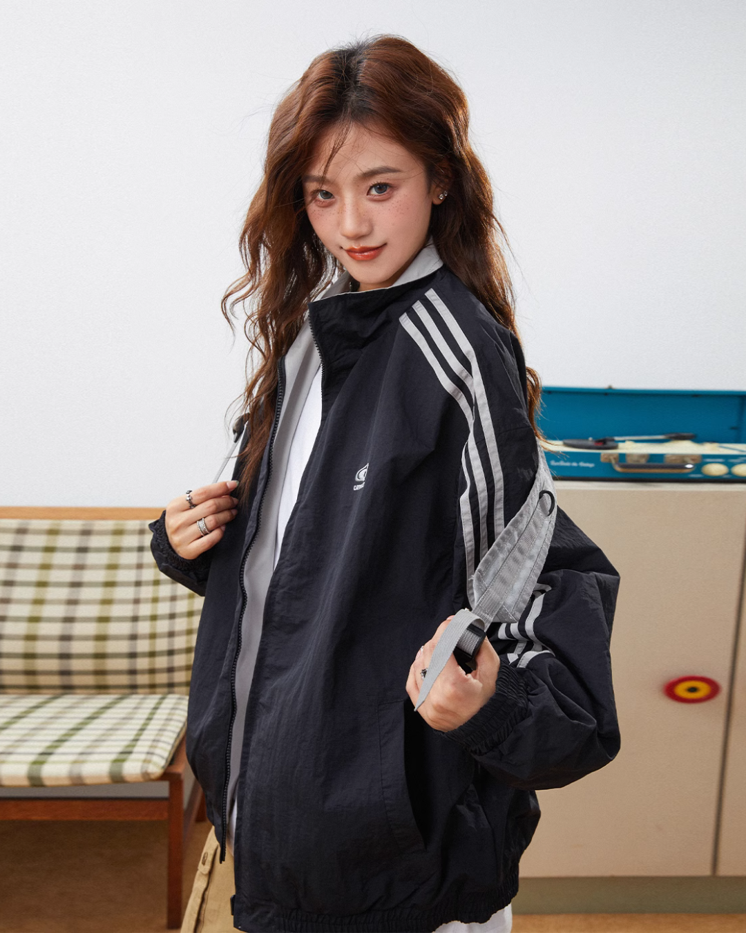 Sideline Loose Track Jacket C2N0006