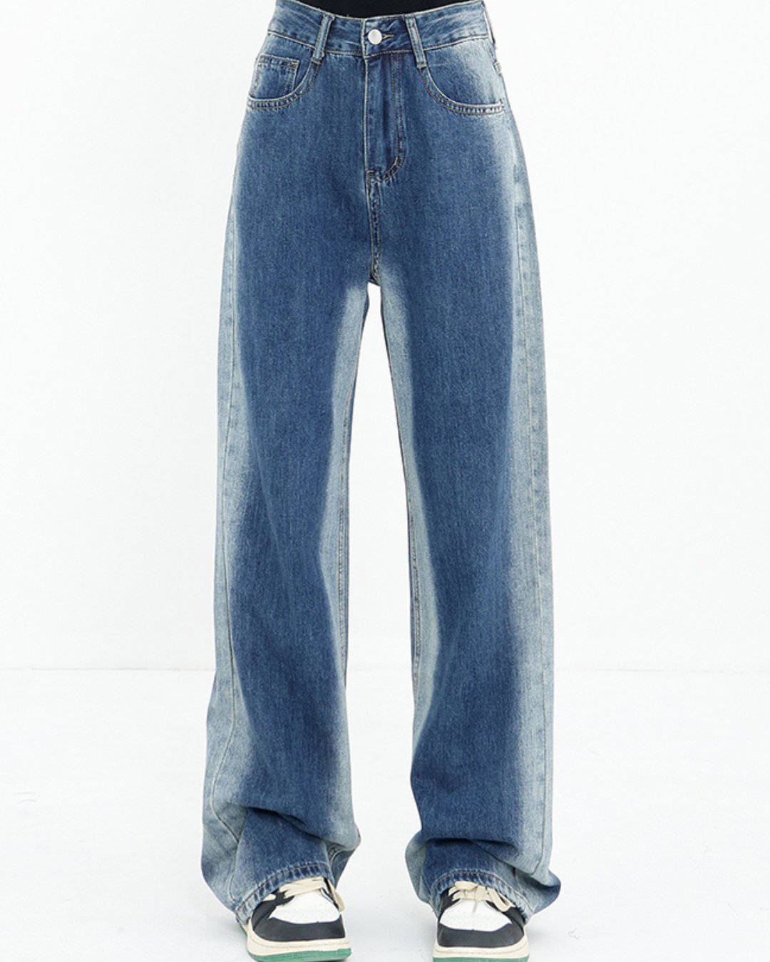 Gradient Washed Denim Pants KNS0022