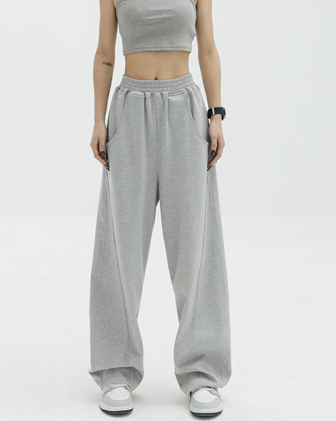 Wide Leg Sweatpants KNS0045