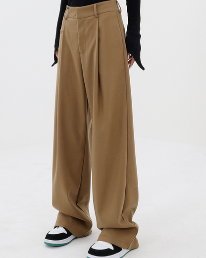 High Waist Drape Pants KNS0026