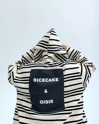 Retro Zebra Zip Hoodie YLS0048