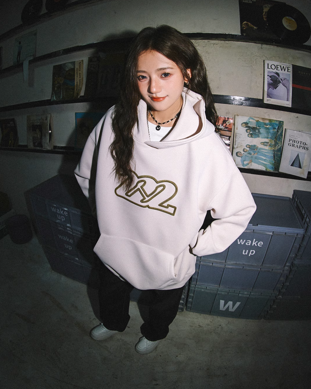 Oversized Logo Hoodie C2N0024