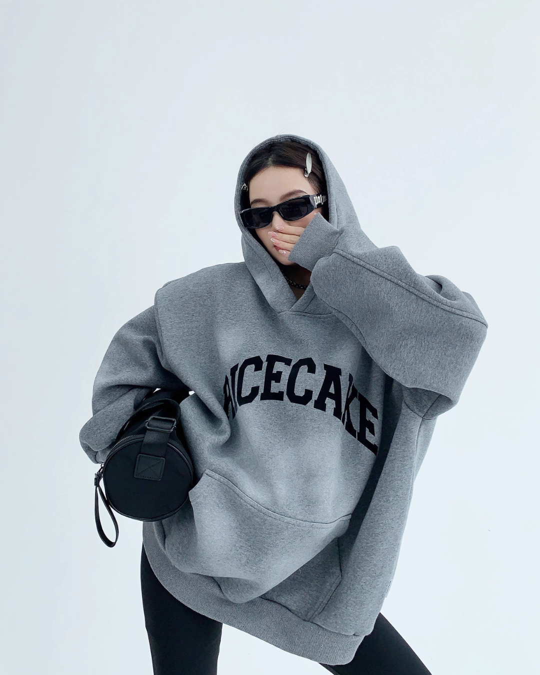 Fabricated Oversized Sweat Hoodie YLS0063