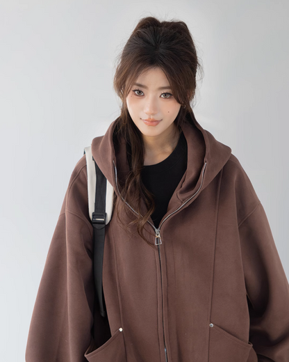 Oversized Zip Hoodie C2N0028