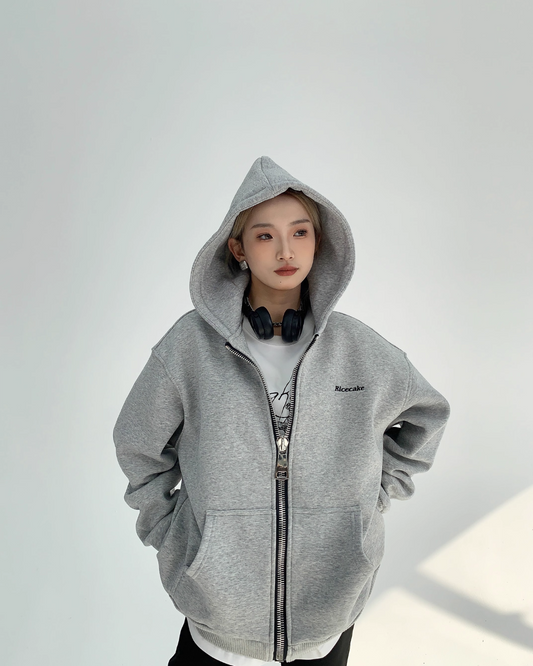 Large Zip Sweat Hoodie YLS0080