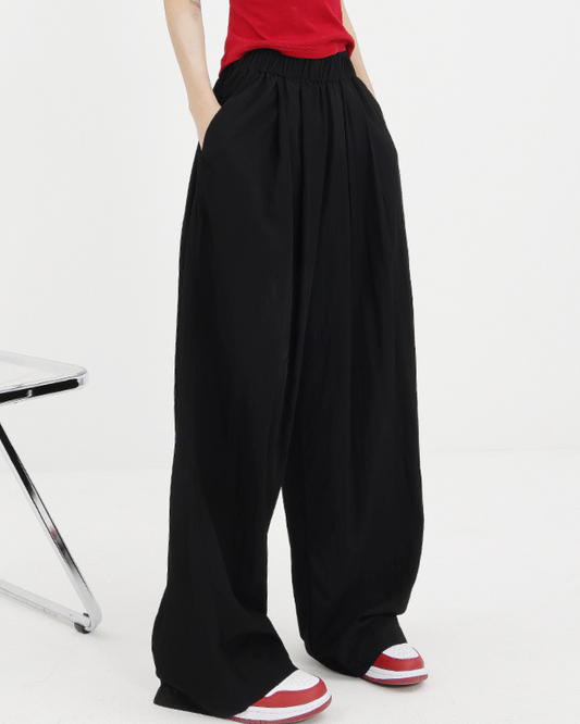 Wide Leg Mop Pants KNS0003