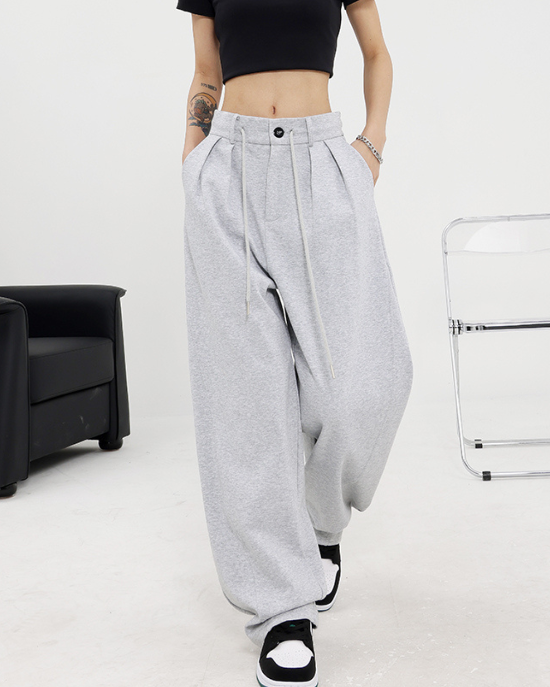 Design Loose Sweatpants KNS0032