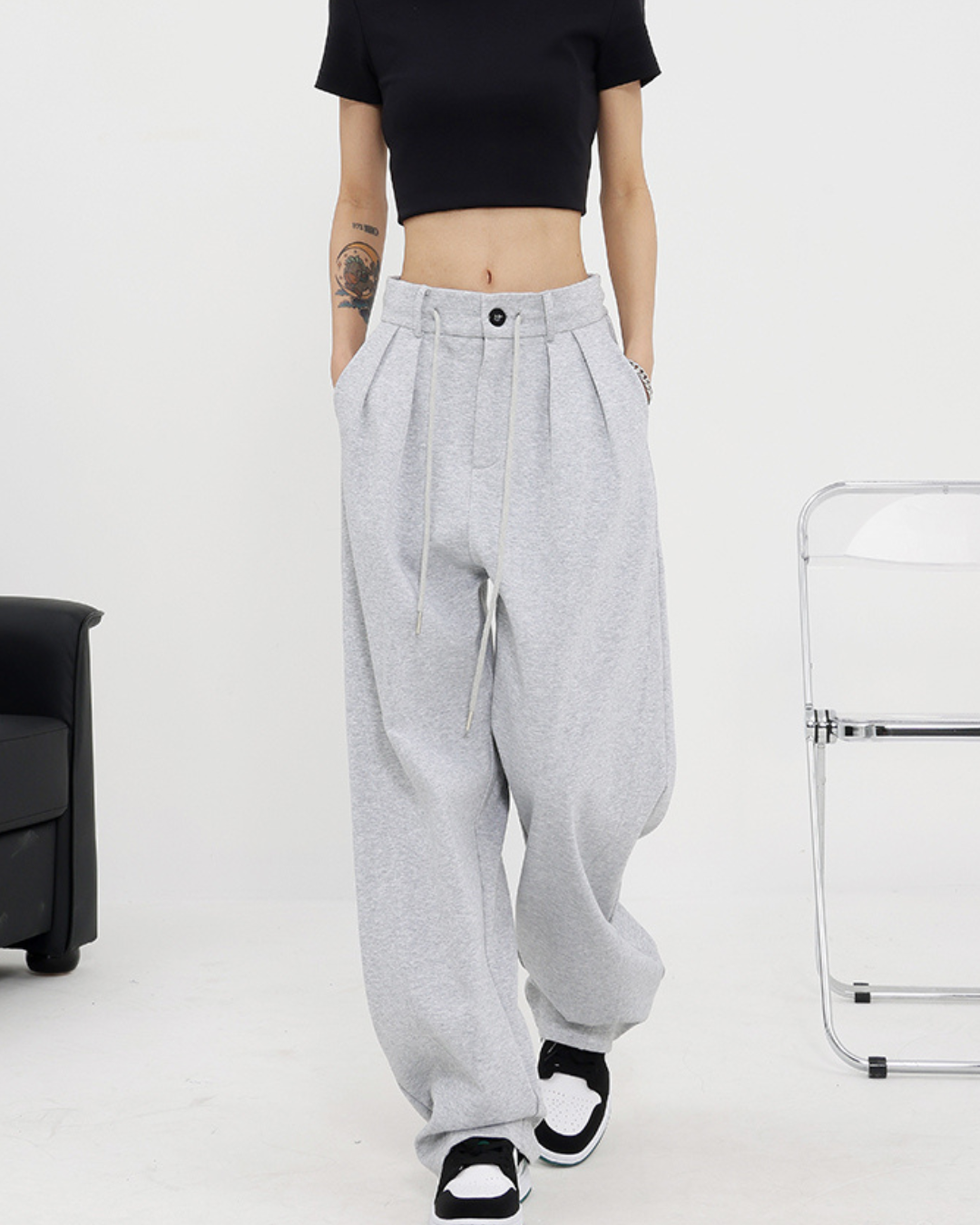 Design Loose Sweatpants KNS0032