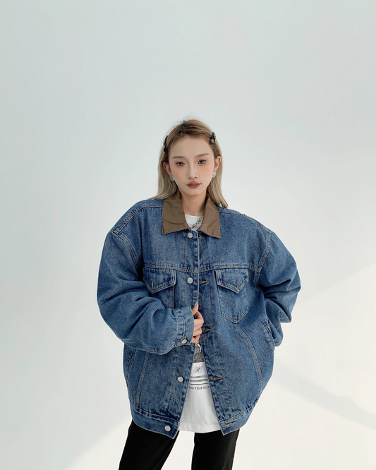 Casual Big Denim Jacket YLS0176