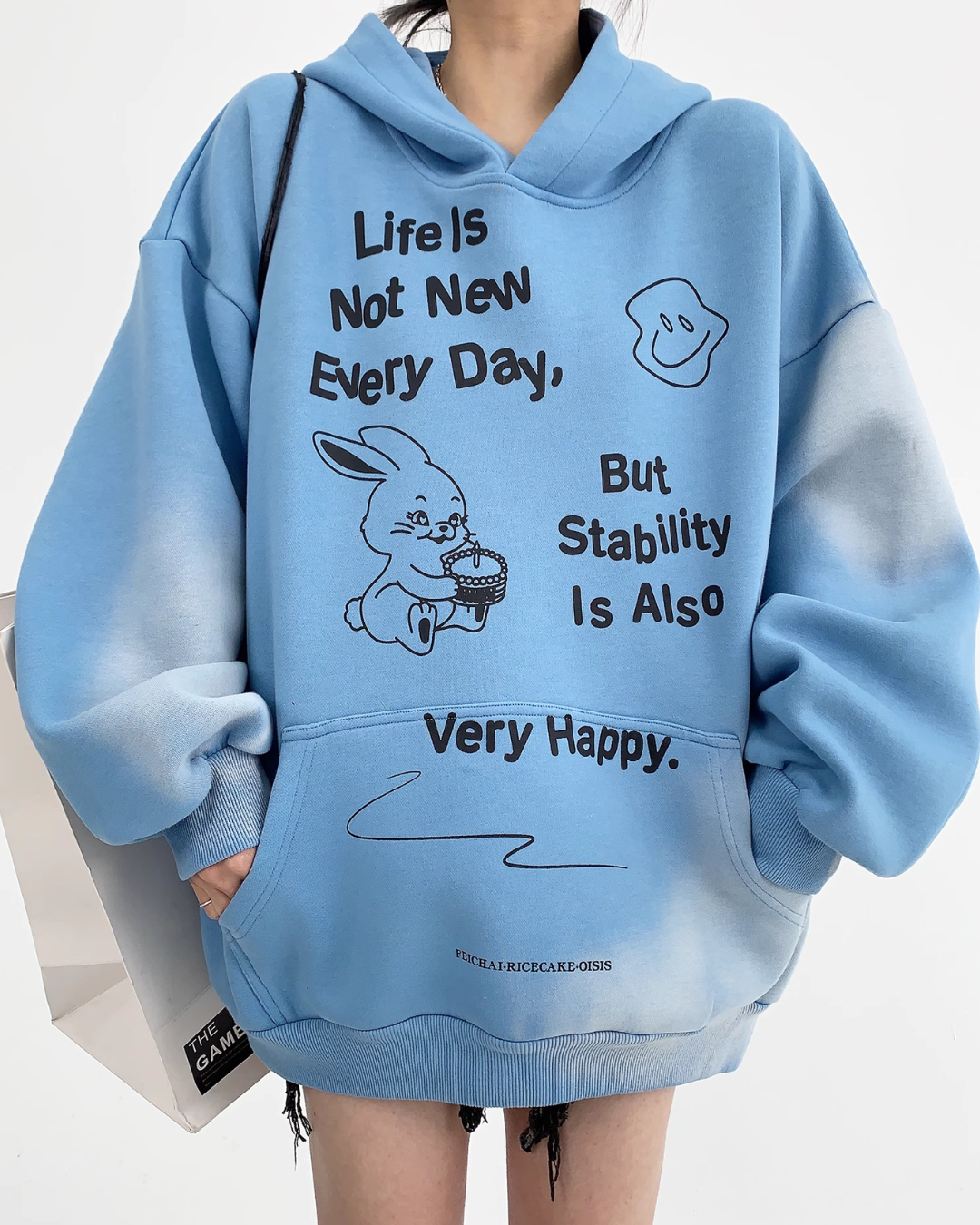 Oversized Doodle Sweat Hoodie YLS0066