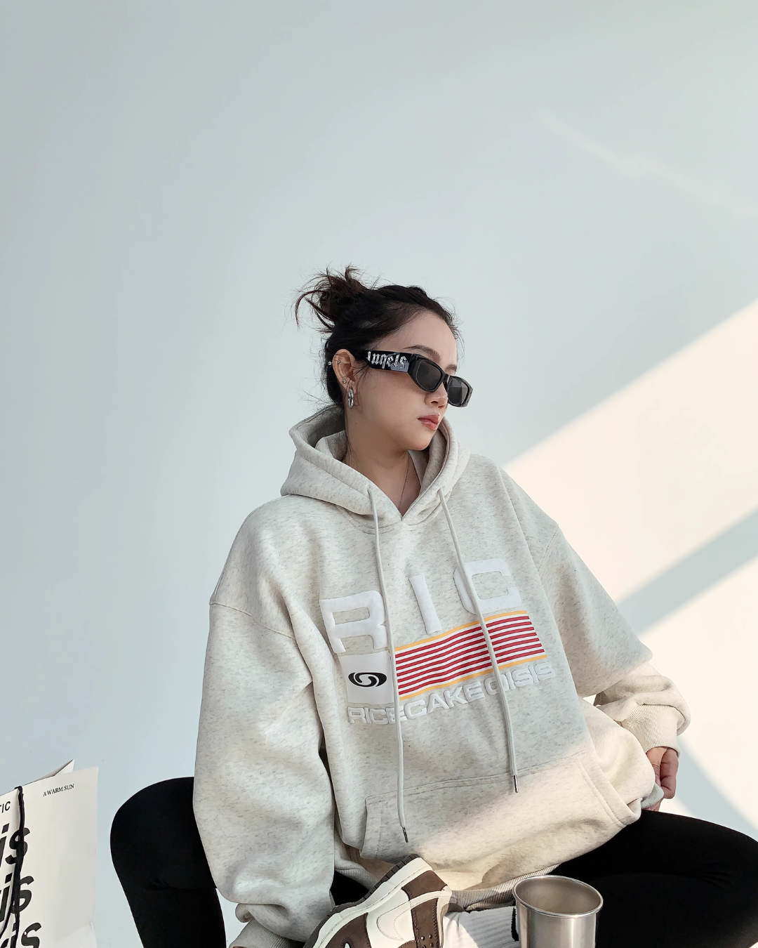 Plump Logo Sweat Hoodie YLS0047