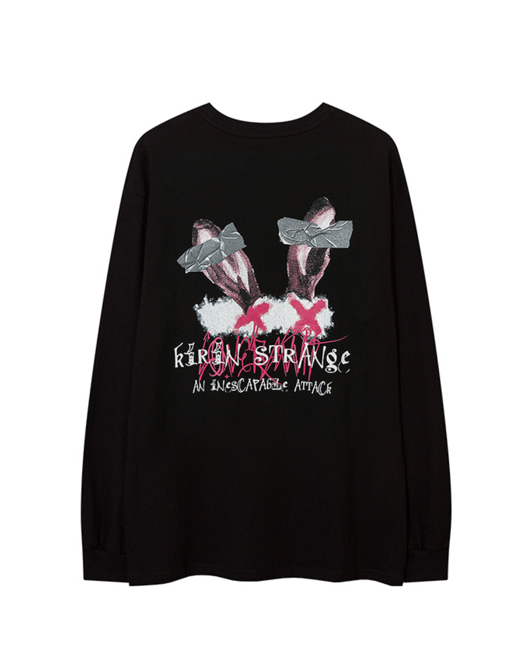 Dark Girly Rabbit Long Sleeve T-Shirt VGD0007