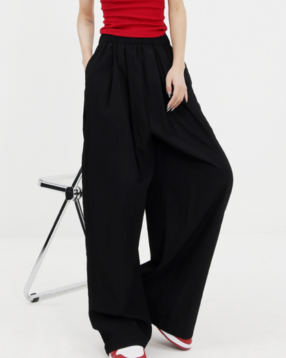 Wide Leg Mop Pants KNS0003