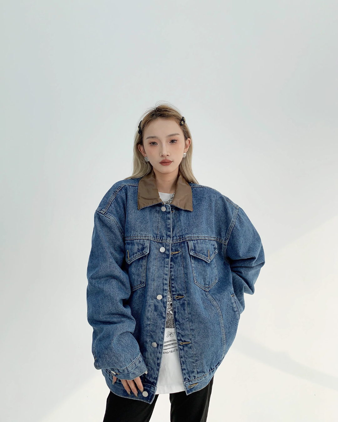 Casual Big Denim Jacket YLS0176