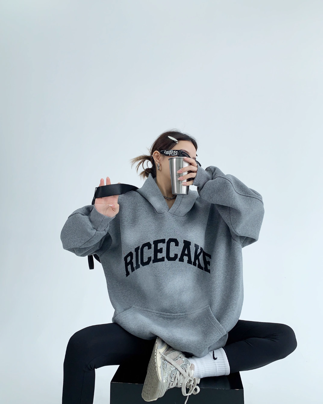 Fabricated Oversized Sweat Hoodie YLS0063