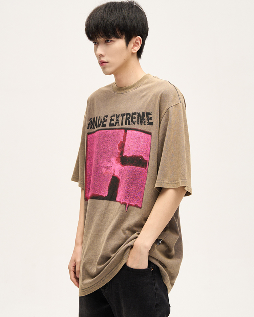 Retro Street Short Sleeve T-Shirt 77F0019