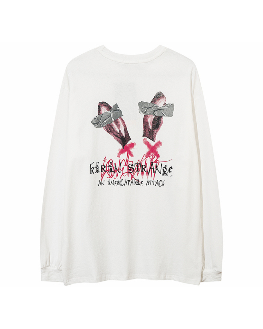 Dark Girly Rabbit Long Sleeve T-Shirt VGD0007