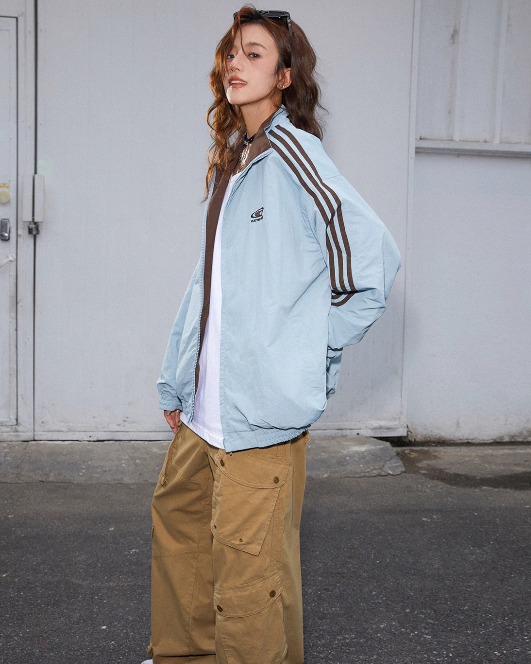 Sideline Loose Track Jacket C2N0006