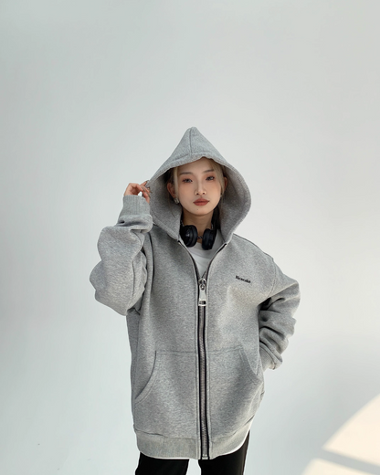 Large Zip Sweat Hoodie YLS0080