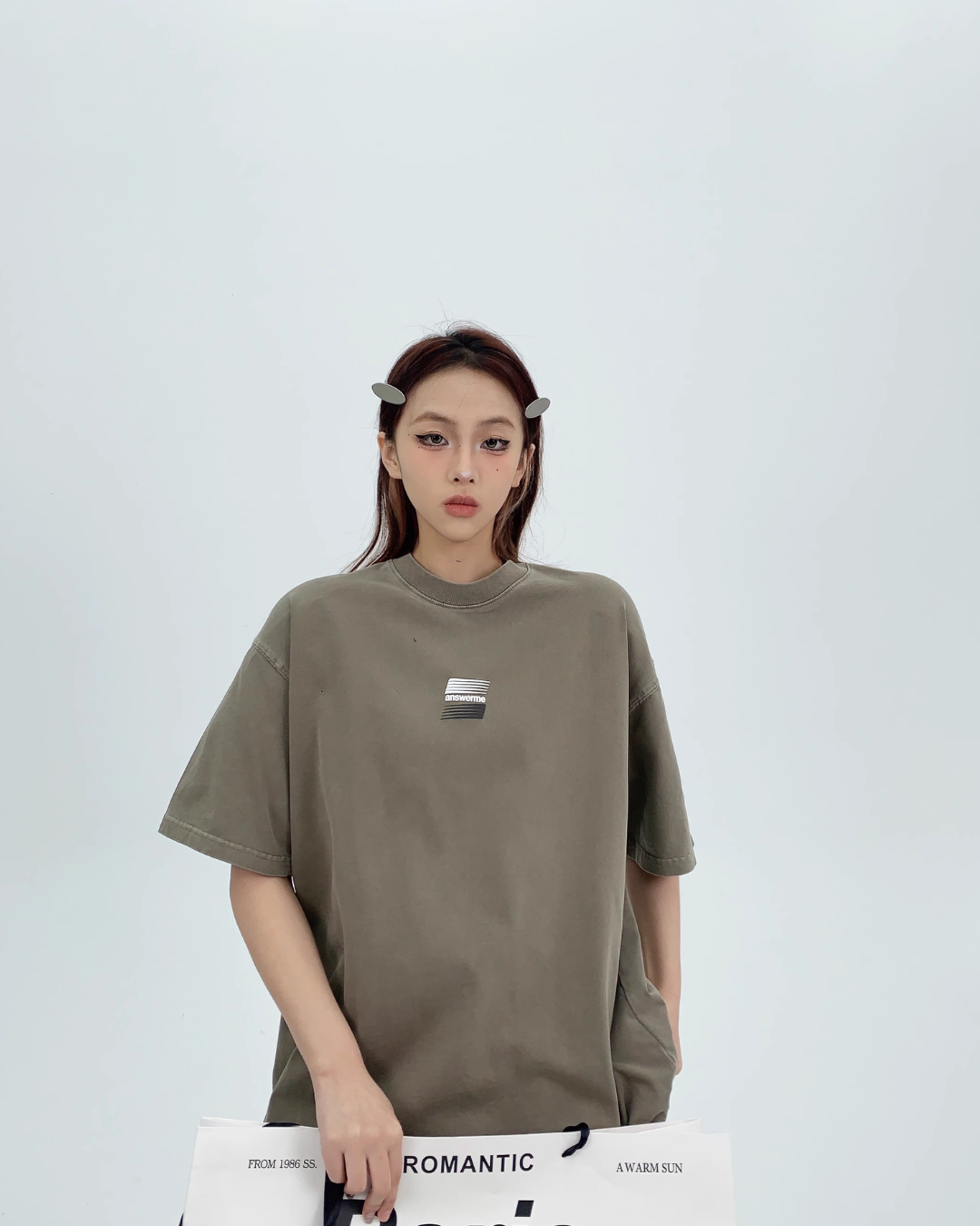 Round Neck Short Sleeve T-Shirt YLS0198