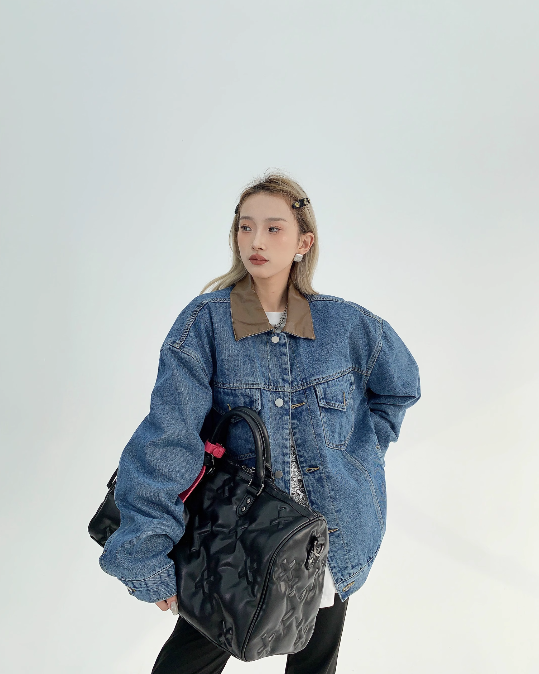 Casual Big Denim Jacket YLS0176