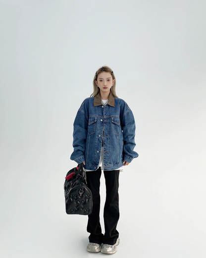 Casual Big Denim Jacket YLS0176