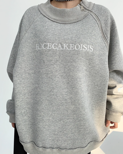 Round Neck Sweat Tops YLS0015