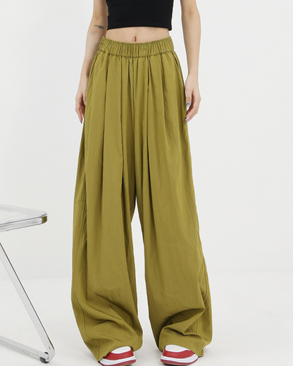 Wide Leg Mop Pants KNS0003