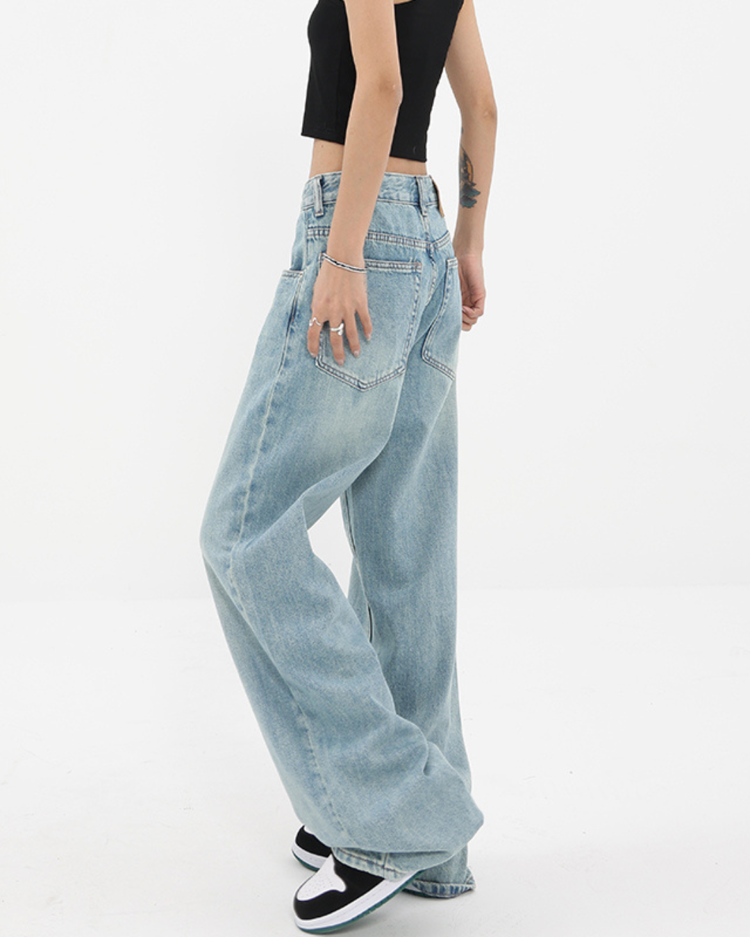 Basic Soft Wash Denim Pants KNS0038