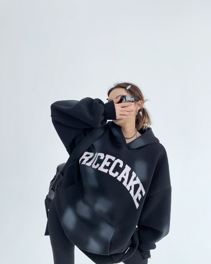 Fabricated Oversized Sweat Hoodie YLS0063