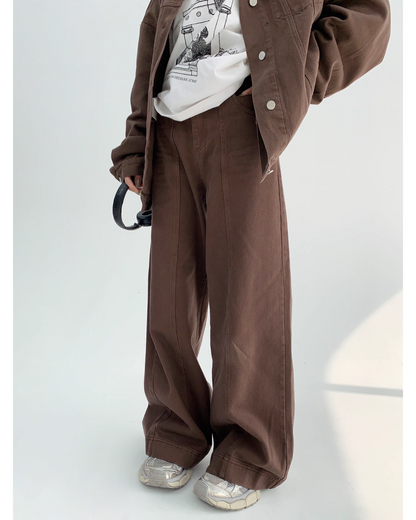 Casual Straight Wide Pants YLS0089