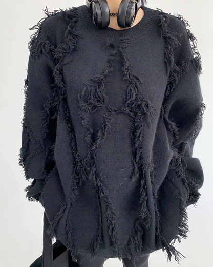 Fringe Design Knit YLS0002