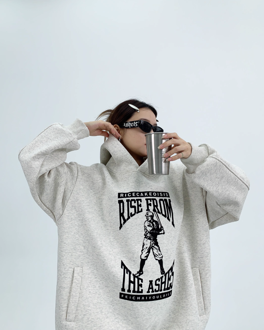 Graphic Sweat Hoodie YLS0053