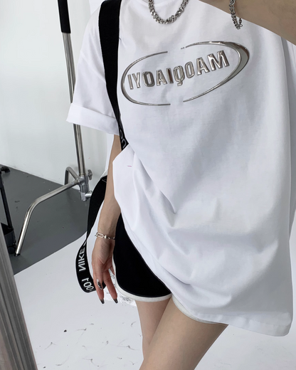 Metal Logo Short Sleeve T-Shirt YLS0117