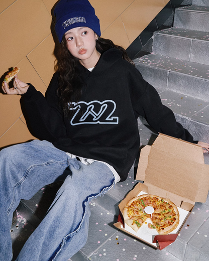 Oversized Logo Hoodie C2N0024