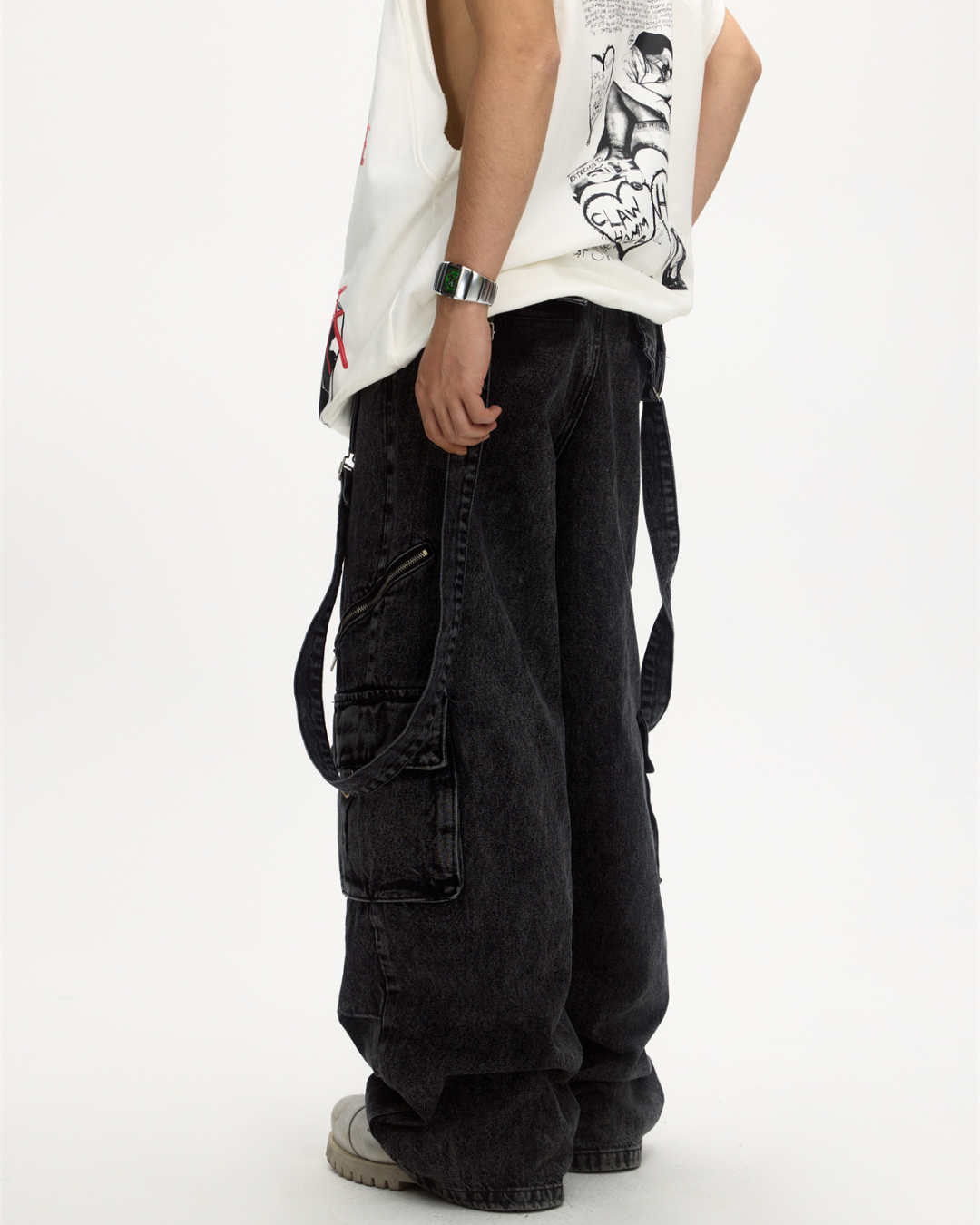 Unisex Denim Pants Overall PPS0031