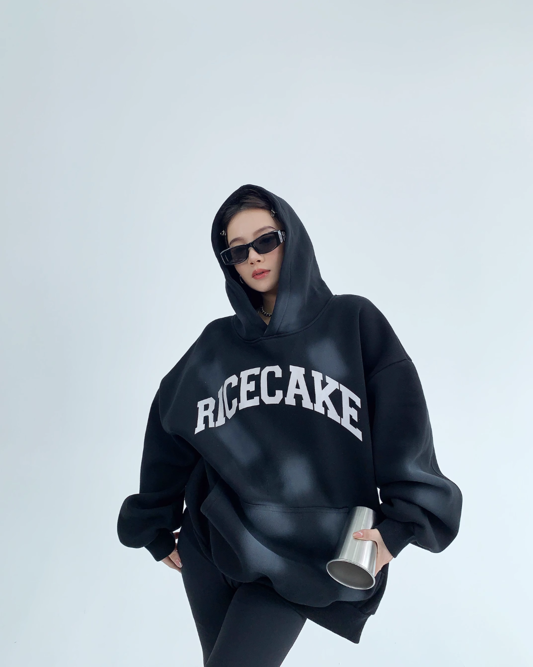 Fabricated Oversized Sweat Hoodie YLS0063