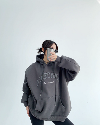 Oversized Logo Sweat Hoodie YLS0065