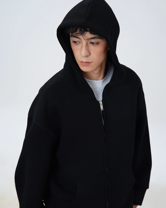 Loose Zip Hoodie JUN0003