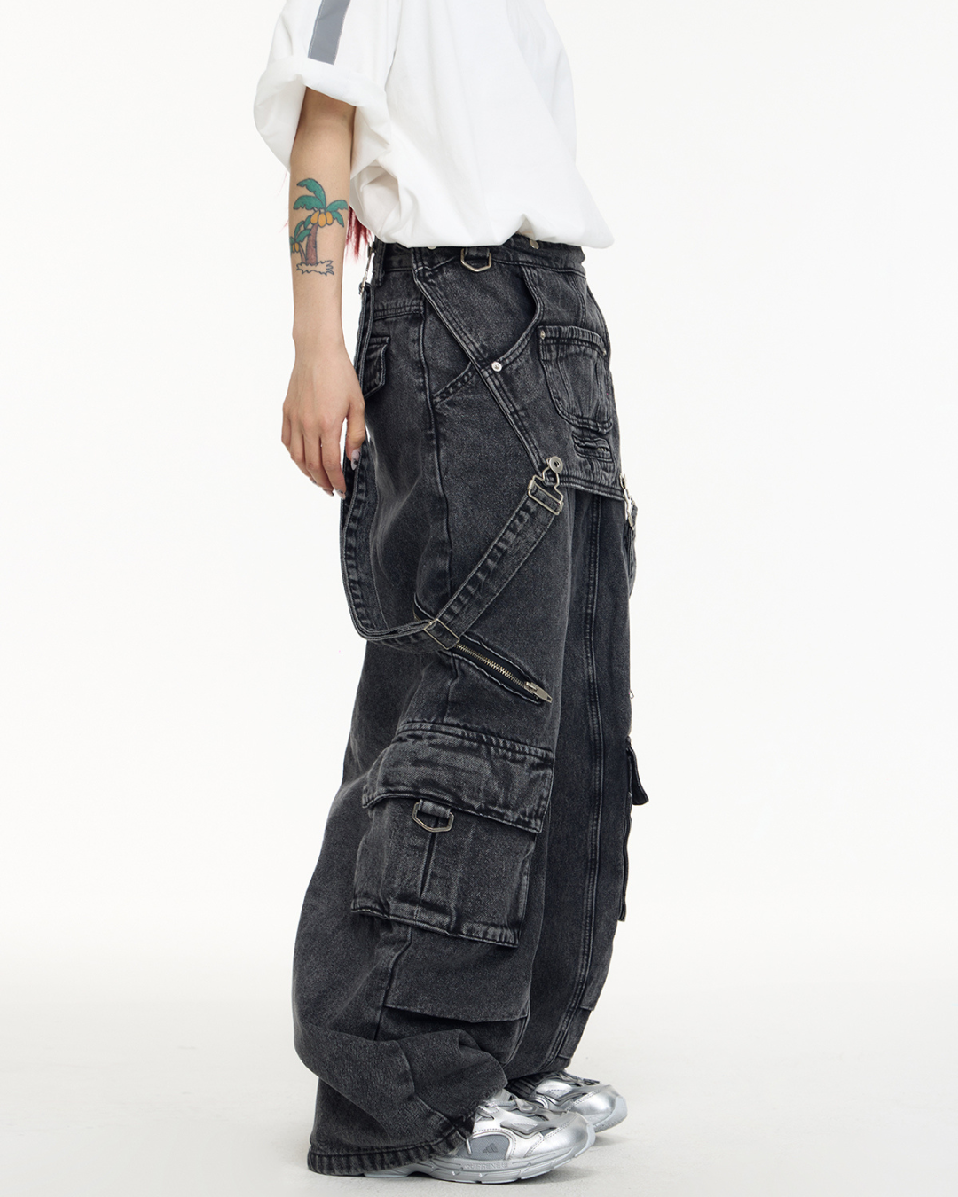 Unisex Denim Pants Overall PPS0031