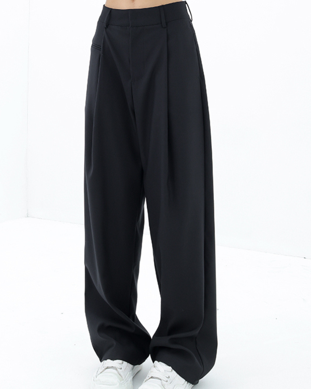 High Waist Drape Pants KNS0026