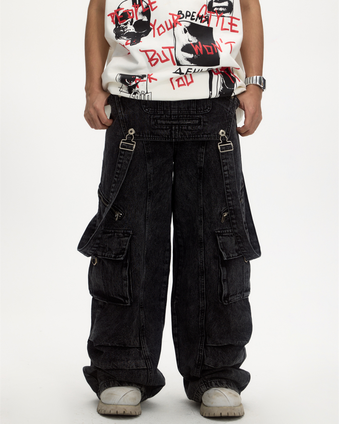 Unisex Denim Pants Overall PPS0031