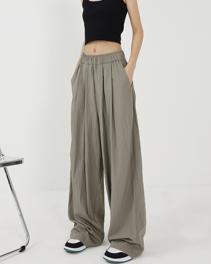 Wide Leg Mop Pants KNS0003