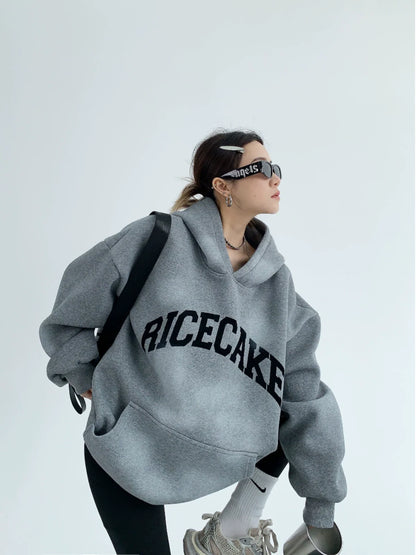 Fabricated Oversized Sweat Hoodie YLS0063