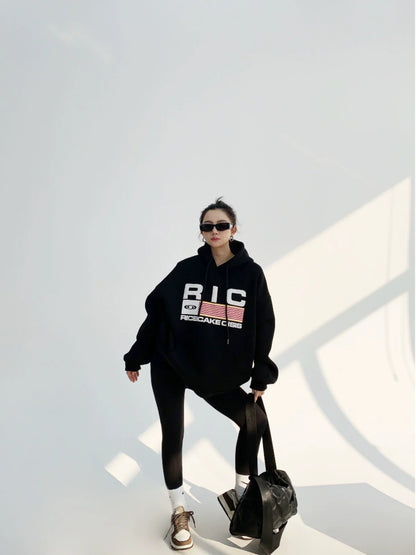 Plump Logo Sweat Hoodie YLS0047