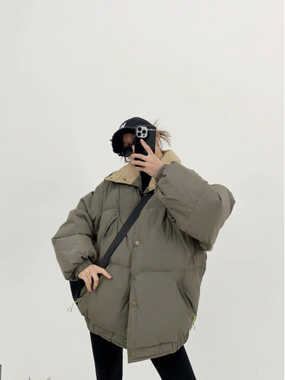 Retro Loose Down Jacket YLS0013