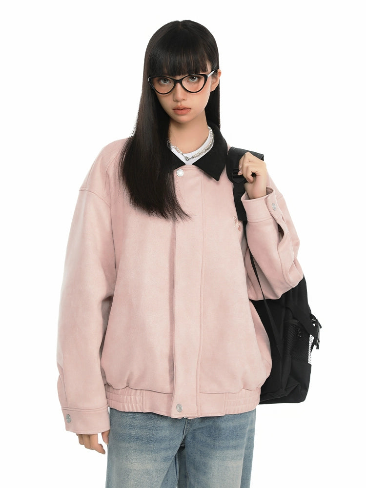 Pink Compact Jacket KIP0006