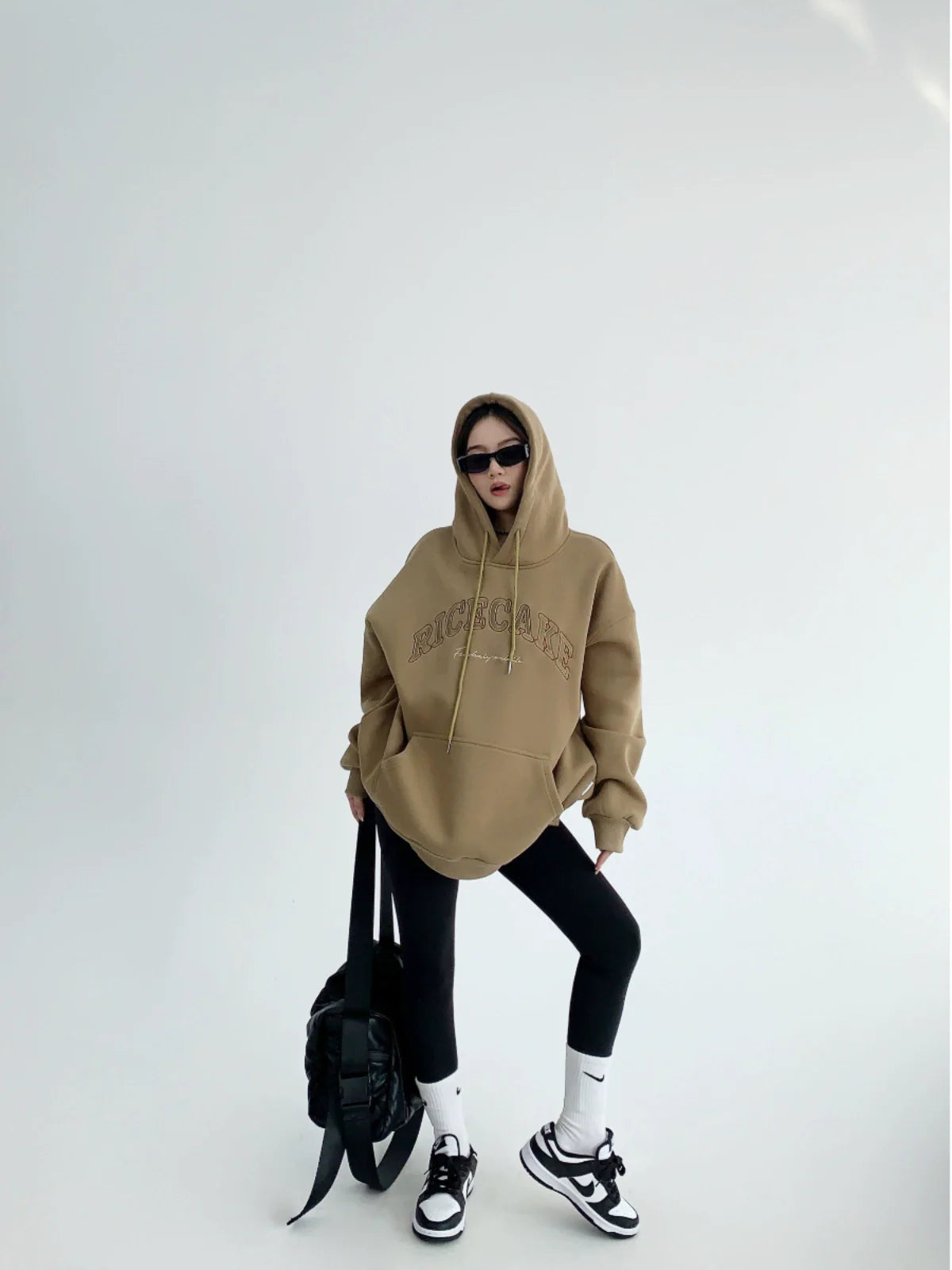 Oversized Logo Sweat Hoodie YLS0065